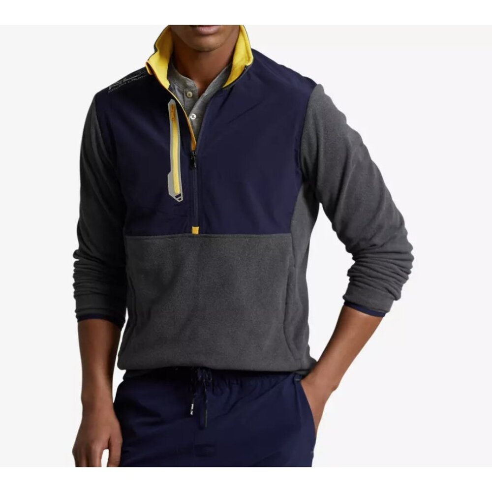 RLX Golf by Ralph Lauren 1/2 Zip Performance Fleece Sweatshirt ( L )